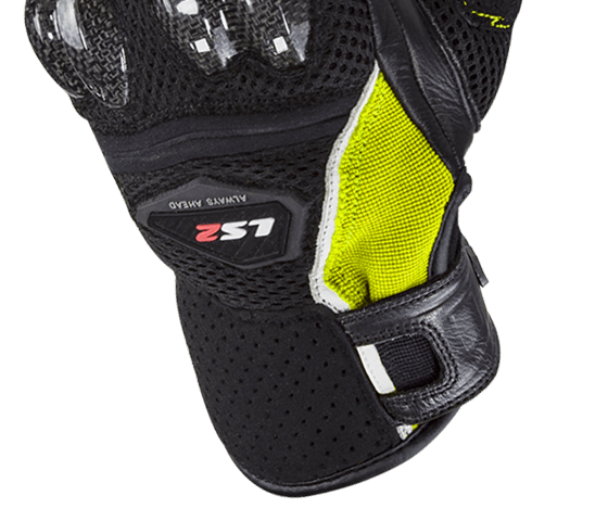 LS2 Spark II Air Black/H-V Yellow MAN